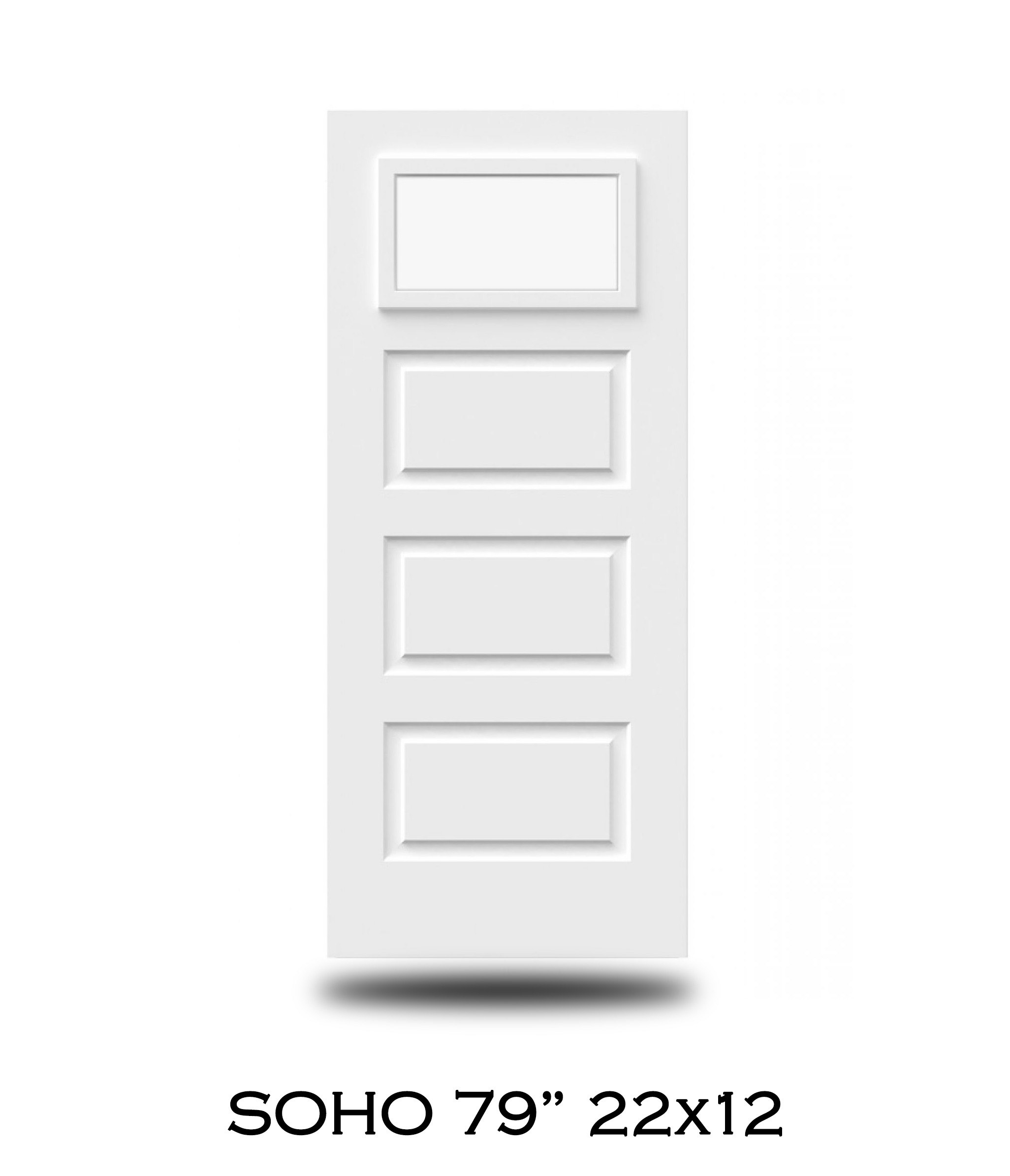 Novatech steel door slab sample 18 — available through Trust Build Ontario