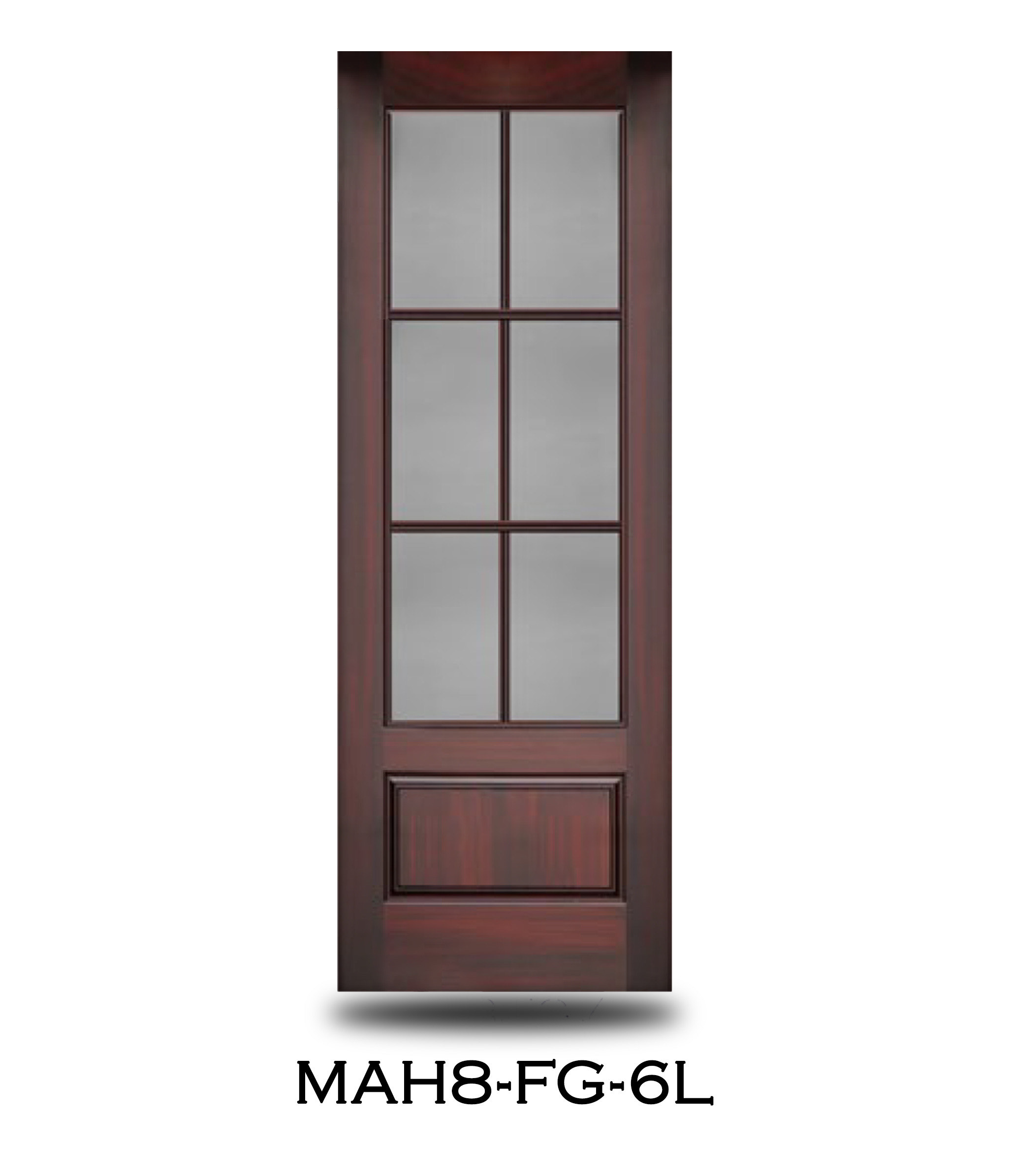 Fiberglass door slab sample 52 — available through Trust Build Ontario