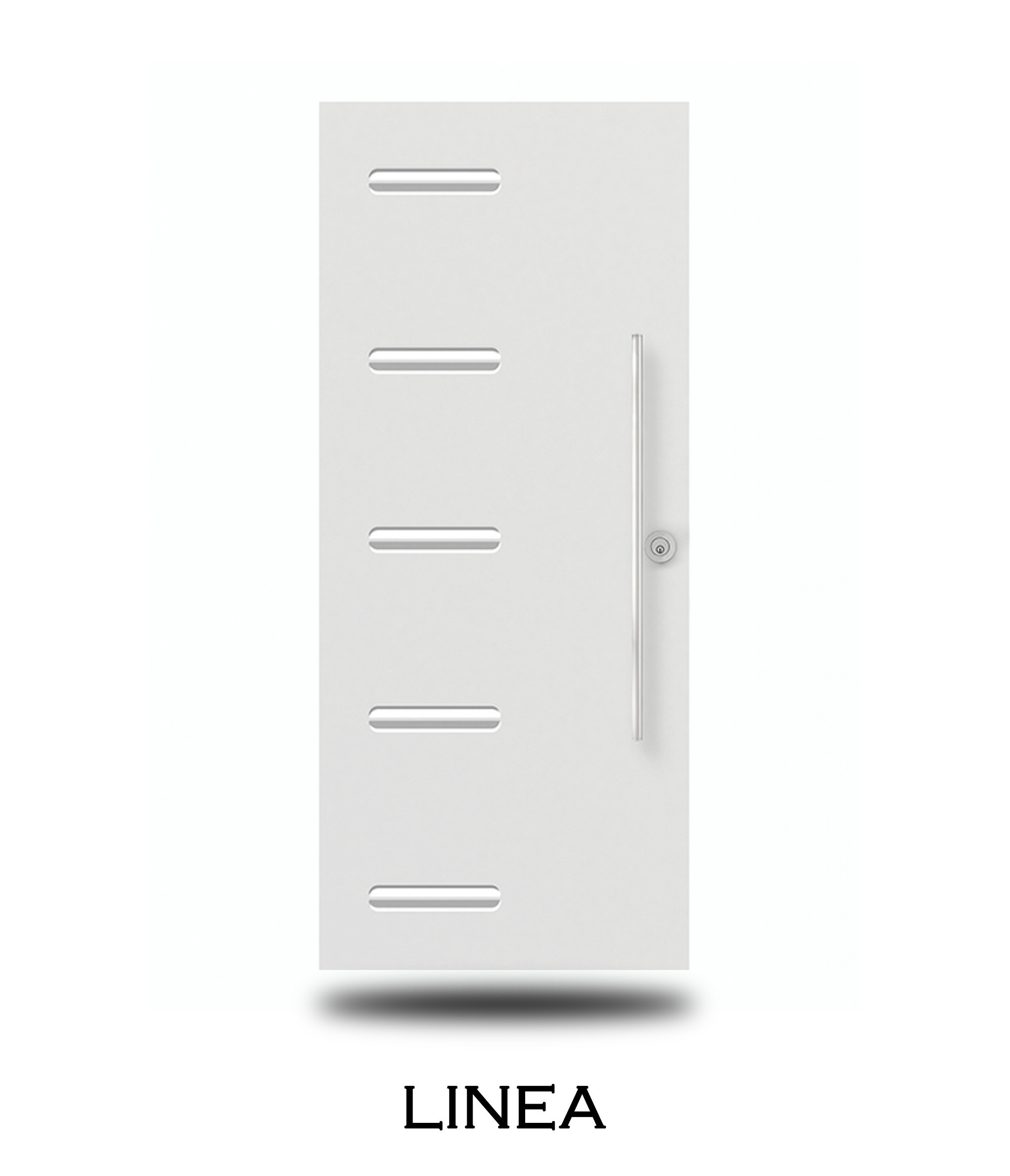 Novatech steel door slab sample 12 — available through Trust Build Ontario