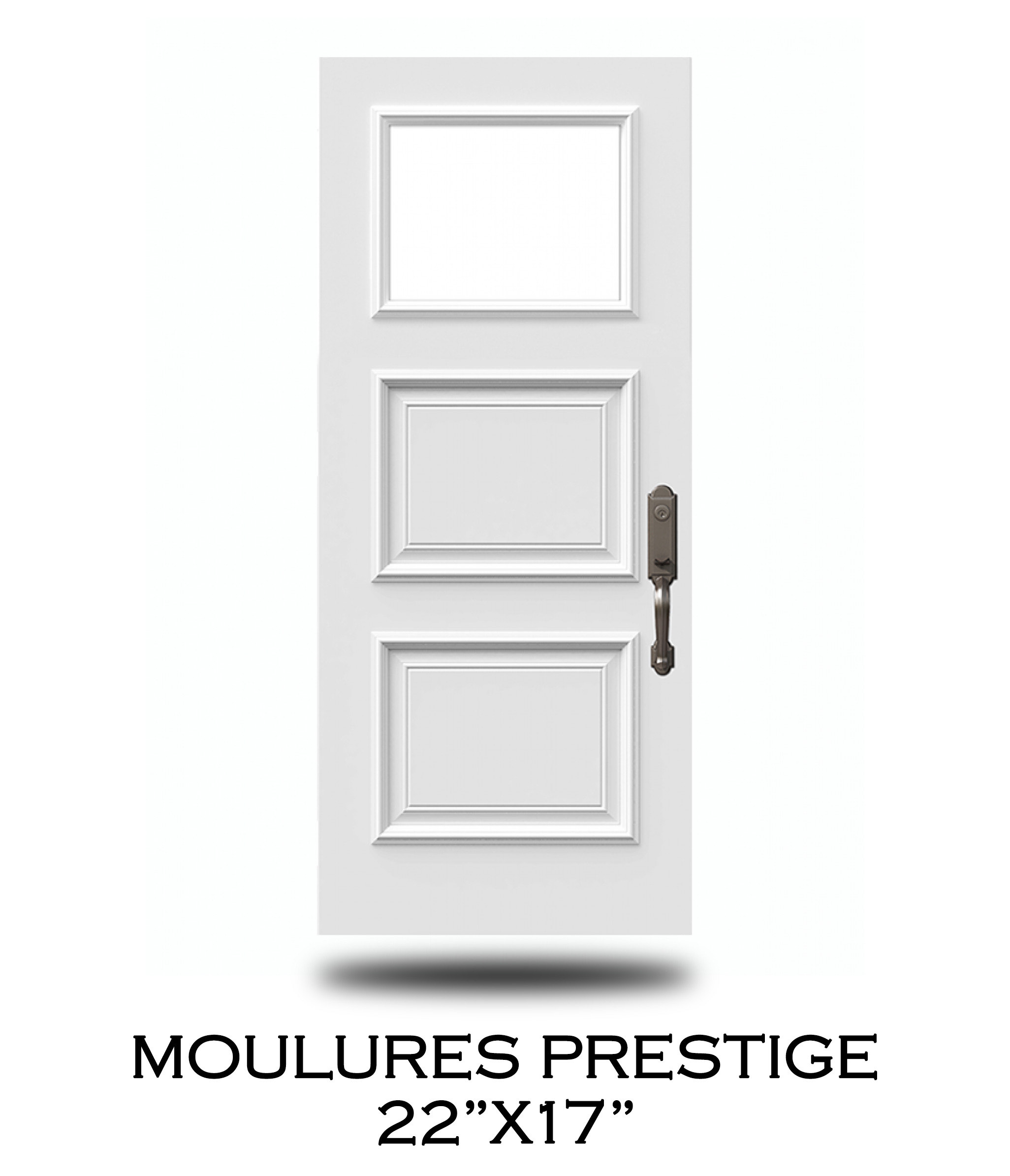 Novatech steel door slab sample 37 — available through Trust Build Ontario