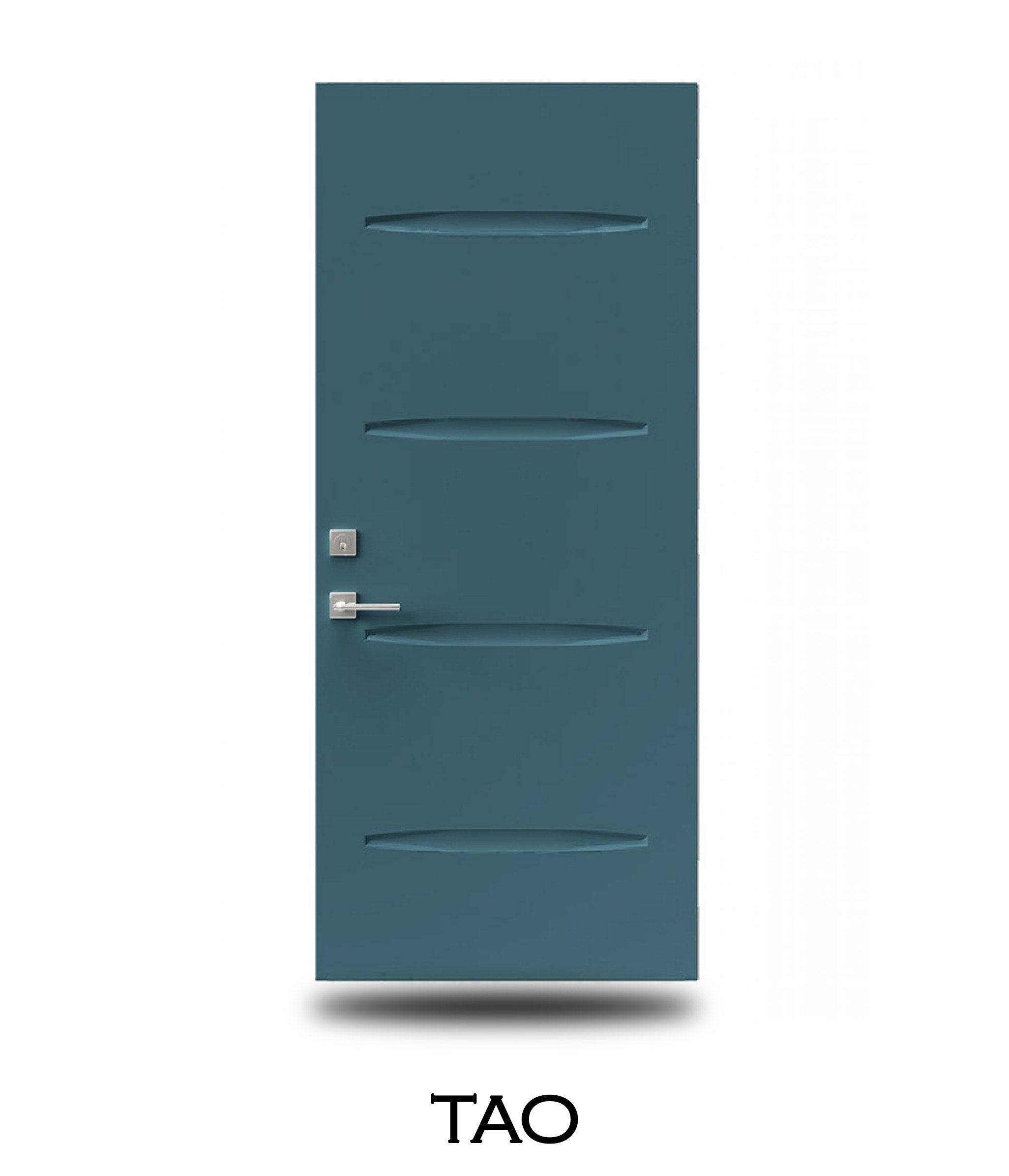 Novatech steel door slab sample 46 — available through Trust Build Ontario