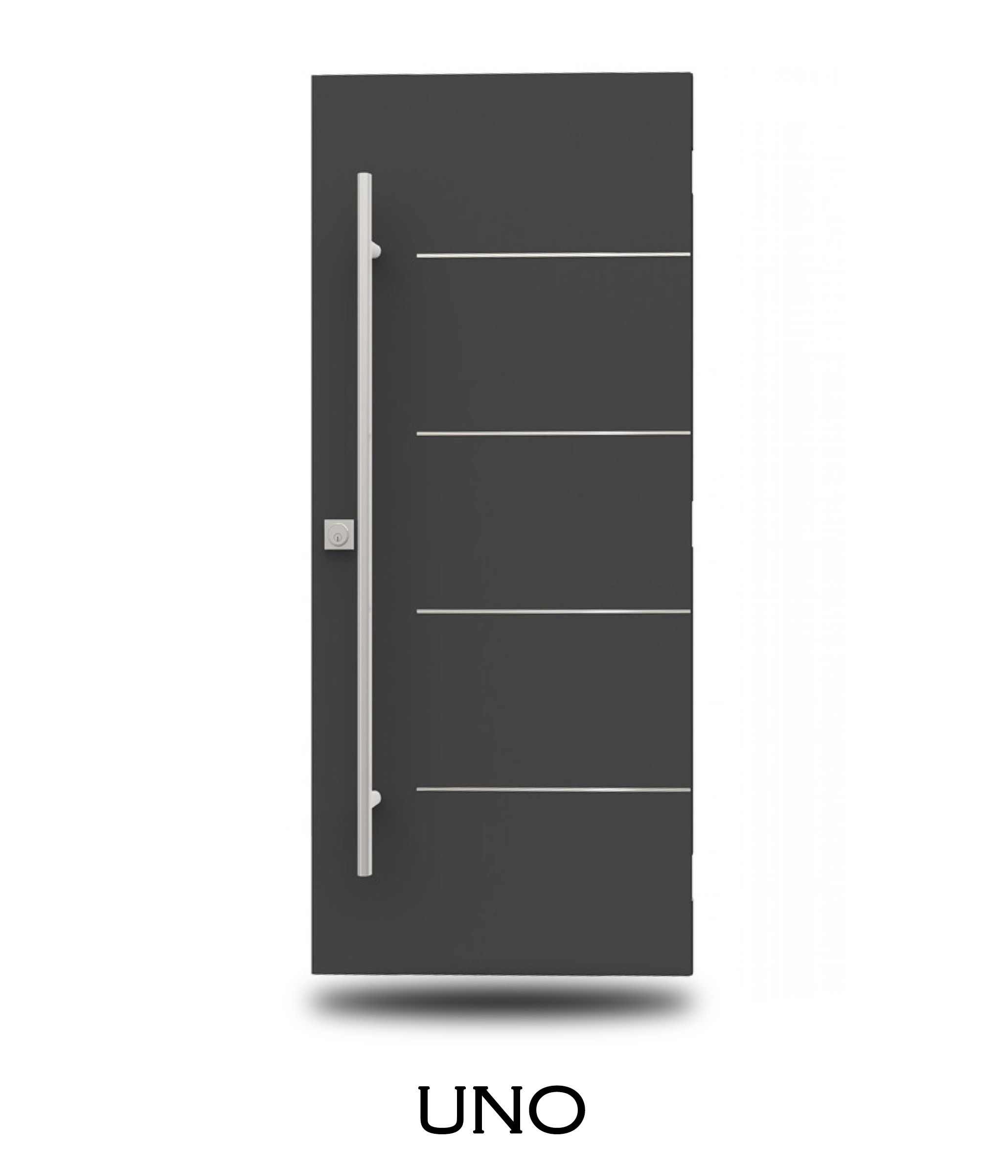 Novatech steel door slab sample 50 — available through Trust Build Ontario