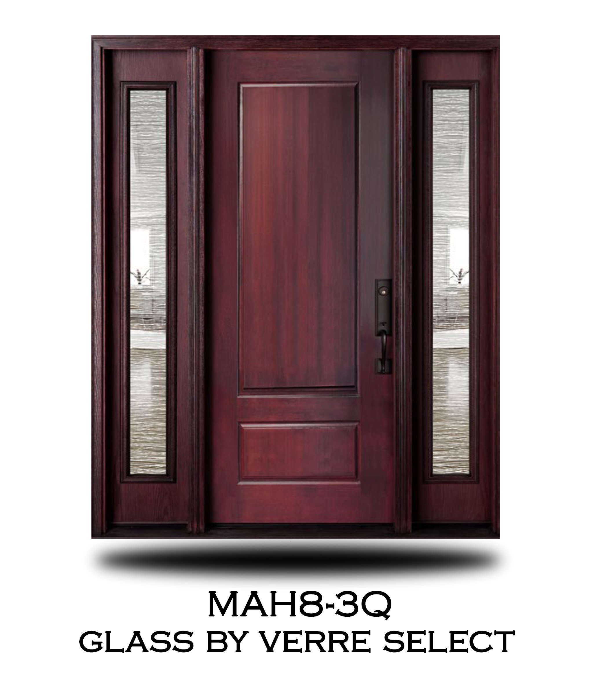 Fiberglass door slab sample 20 — available through Trust Build Ontario