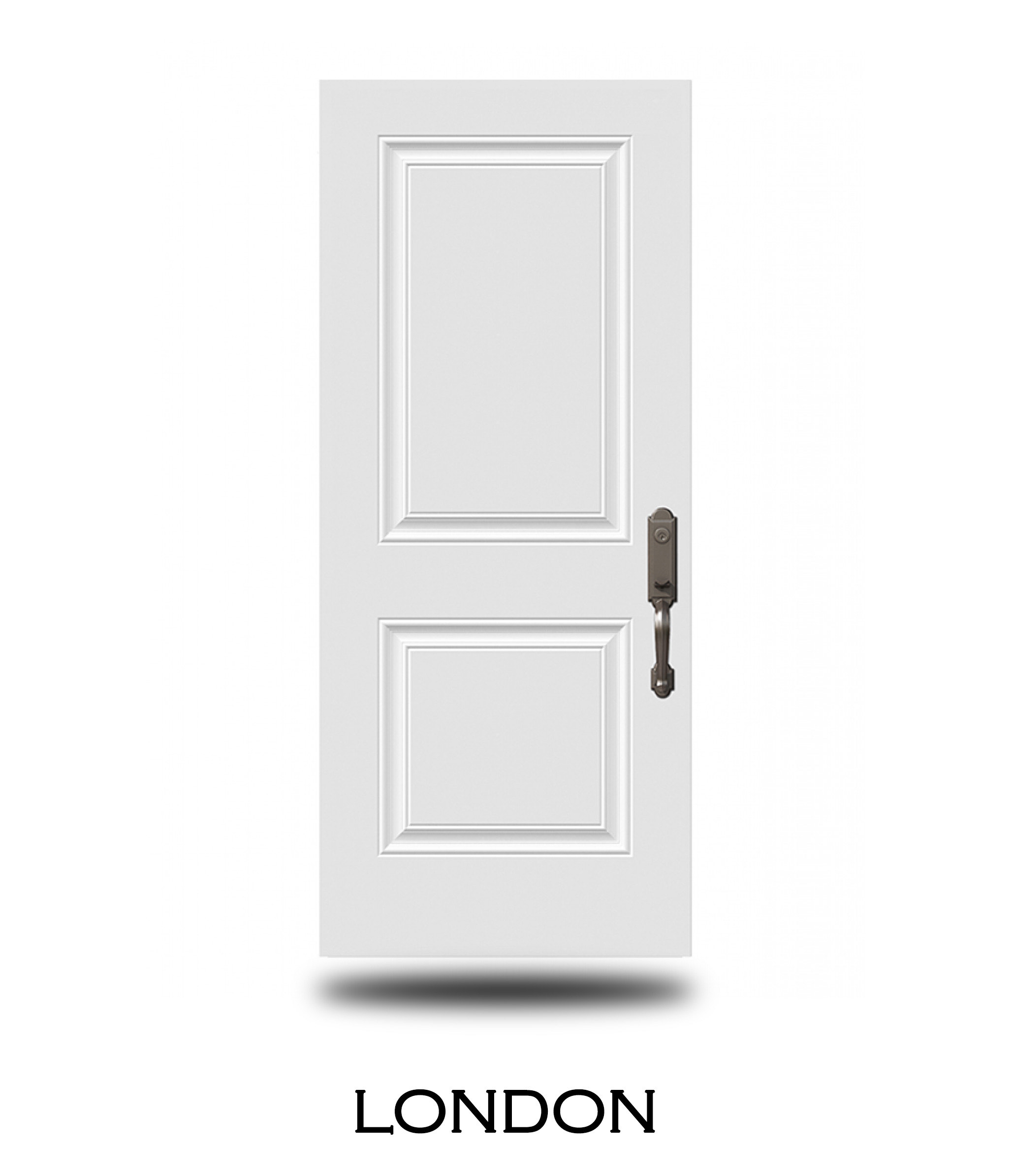Novatech steel door slab sample 32 — available through Trust Build Ontario