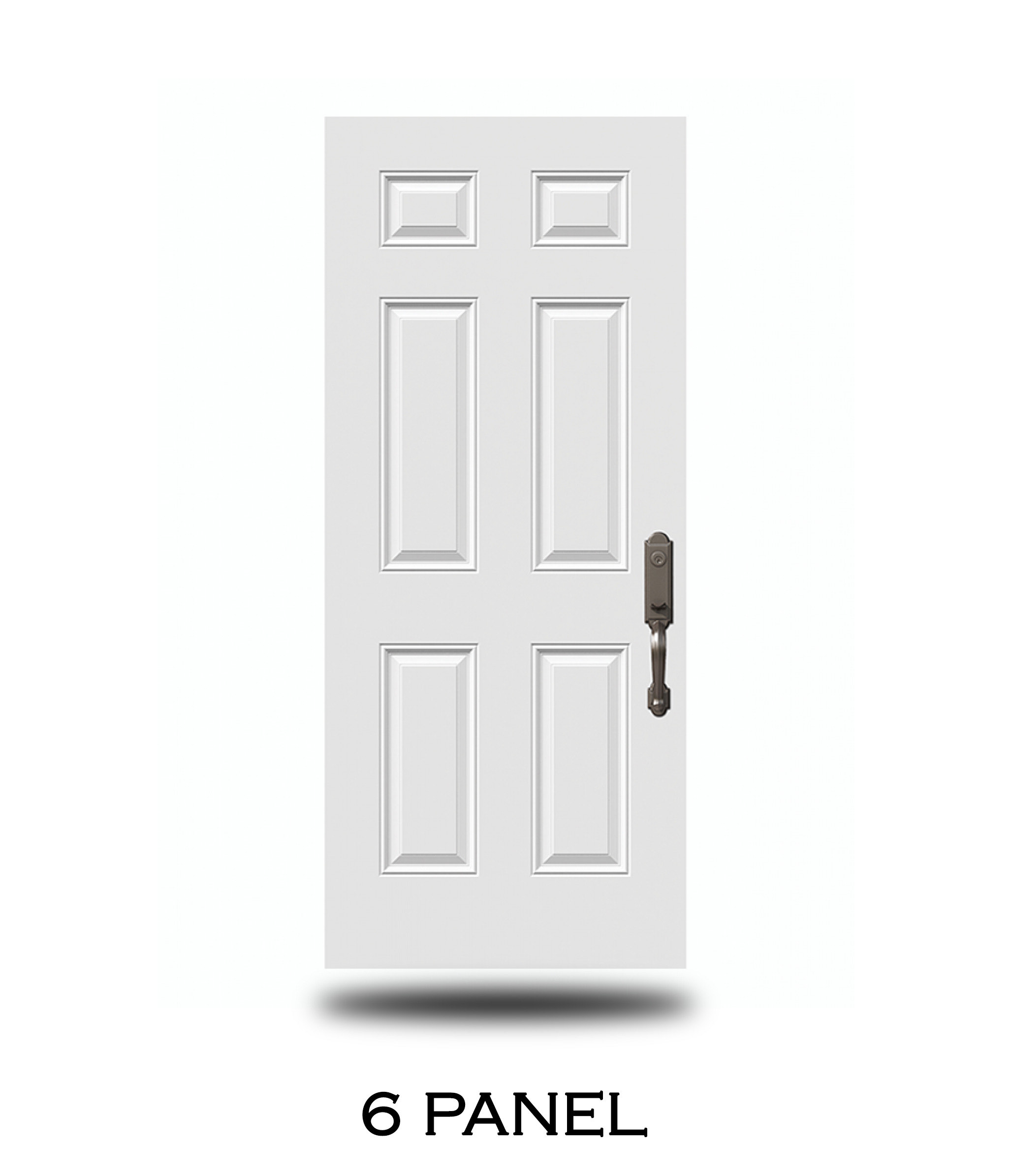Novatech steel door slab sample 08 — available through Trust Build Ontario