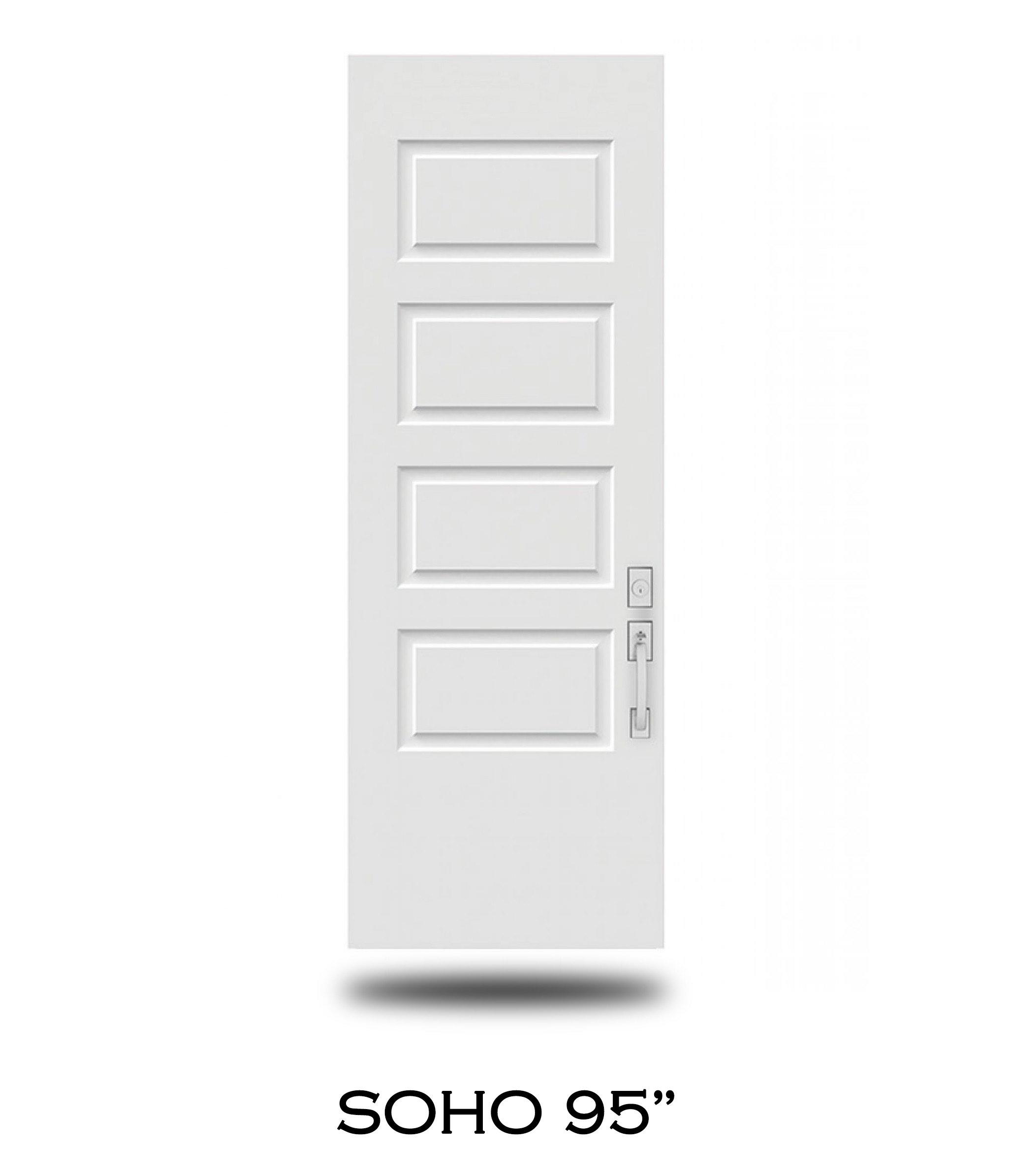Novatech steel door slab sample 21 — available through Trust Build Ontario