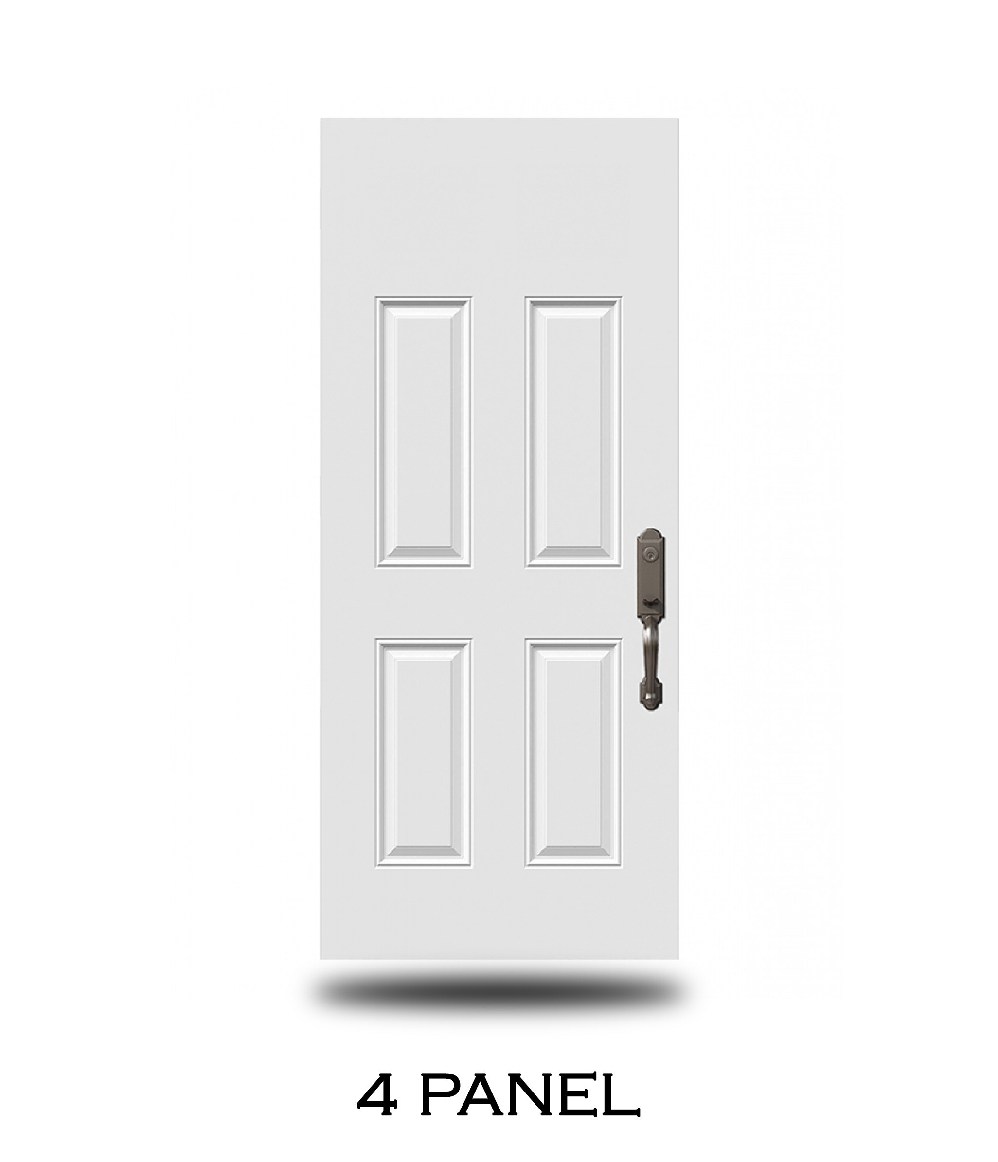 Novatech steel door slab sample 06 — available through Trust Build Ontario