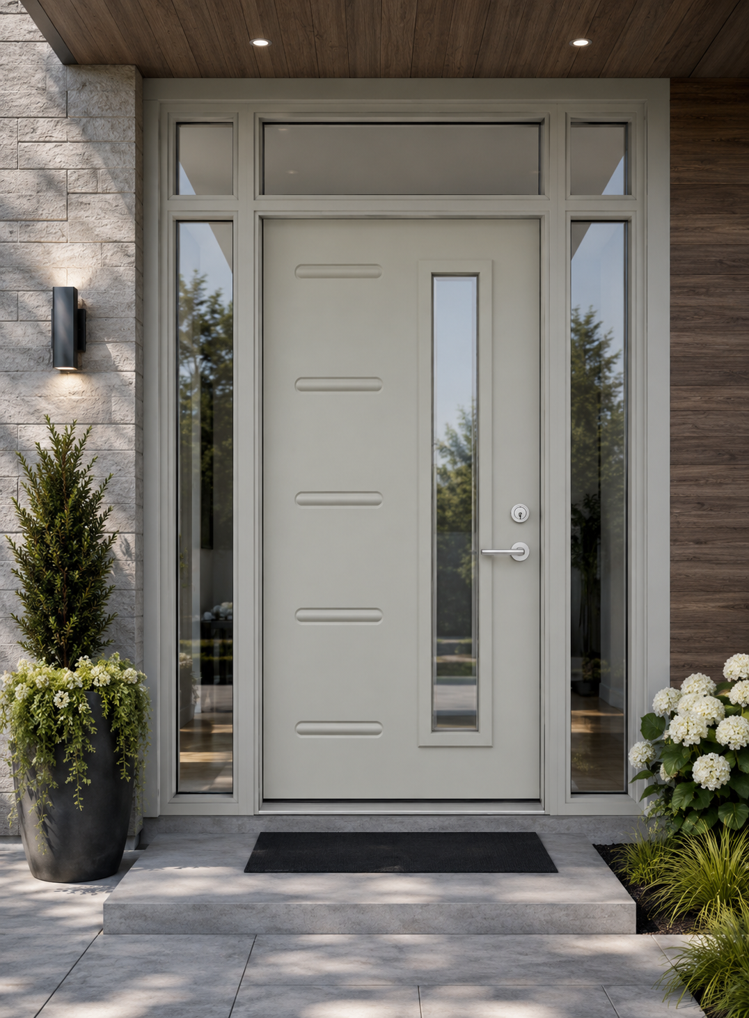Steel Doors detail
