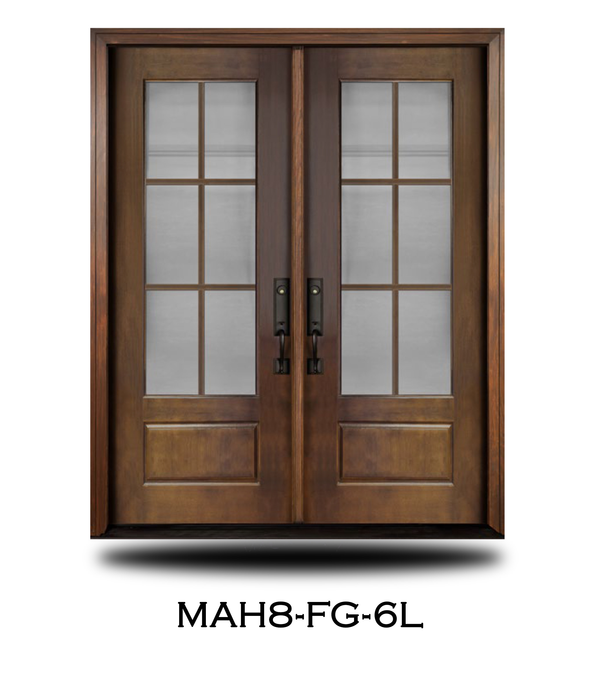 Fiberglass door slab sample 24 — available through Trust Build Ontario