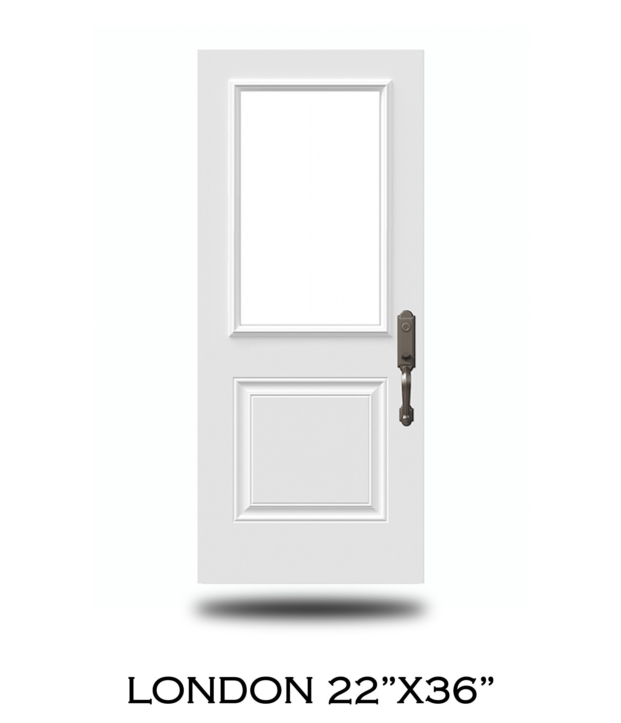 Novatech steel door slab sample 31 — available through Trust Build Ontario