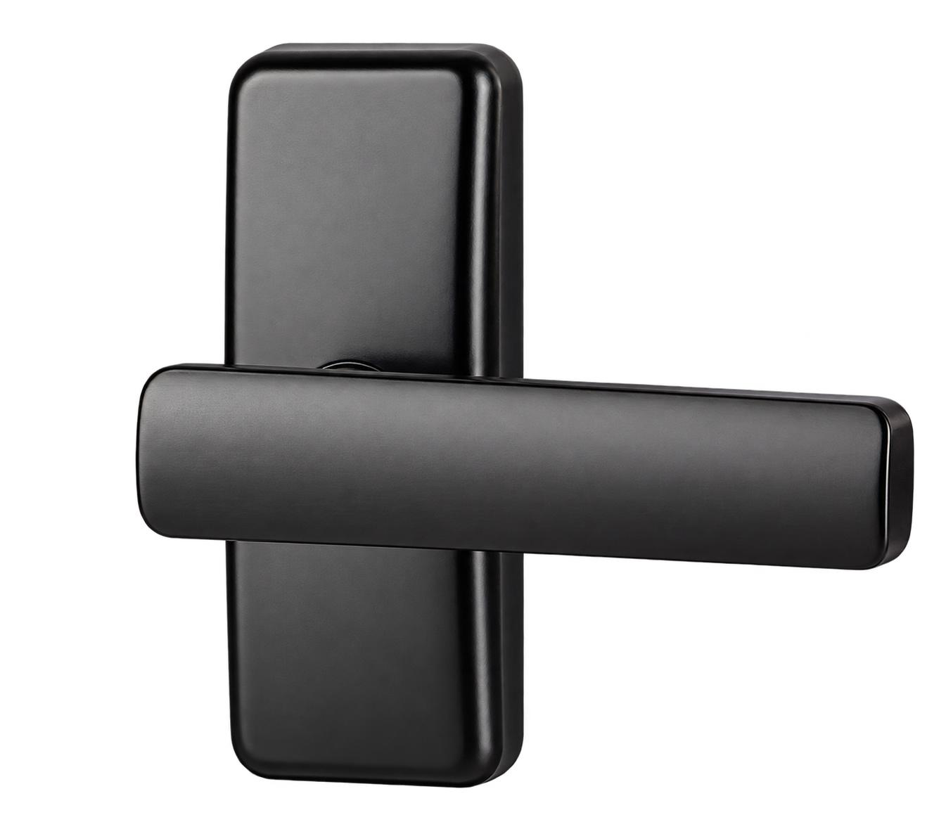 Lever handle, black — TBSTDR6