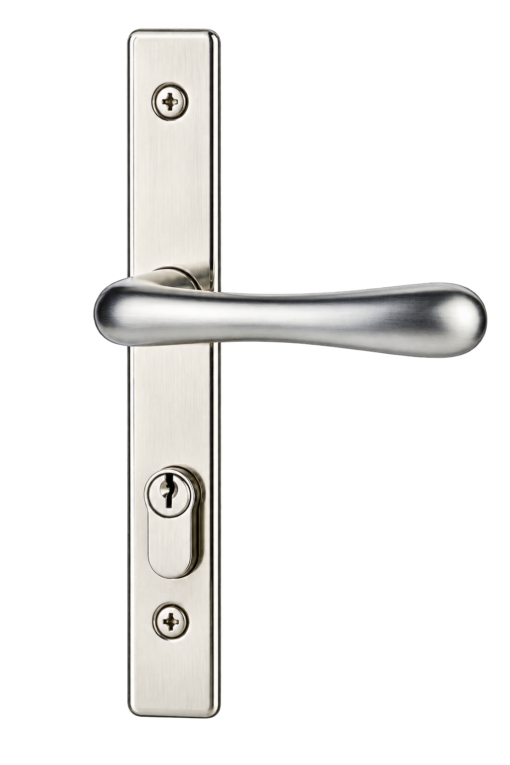 Mortise lever, satin chrome — TBSTDR8