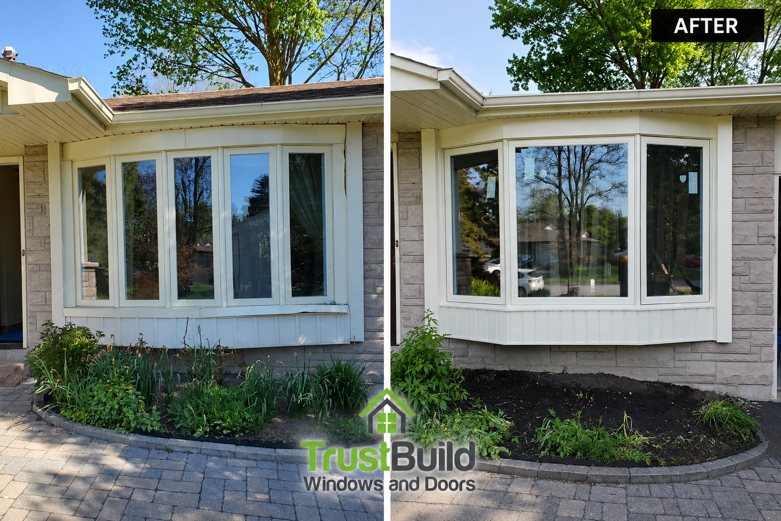 Bow Window to Bay Window Conversion in Barrie: What the Process Actually Looks Like