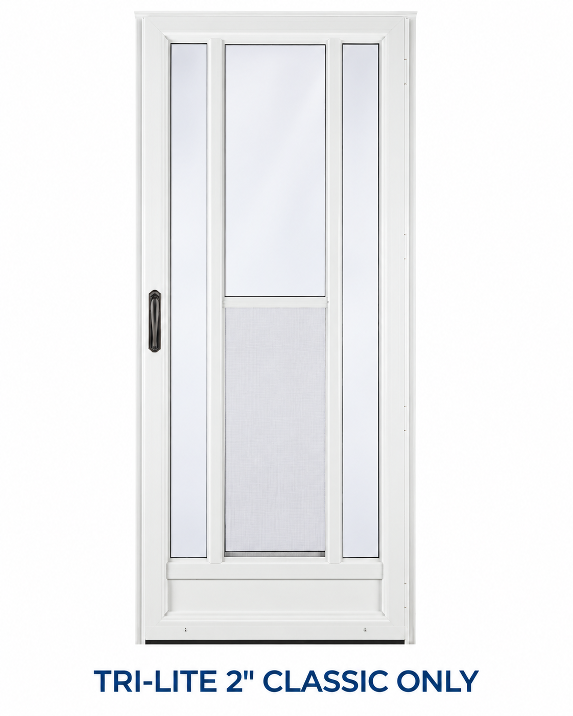 Tri-Lite 2" Classic storm door style — Trust Build Ontario
