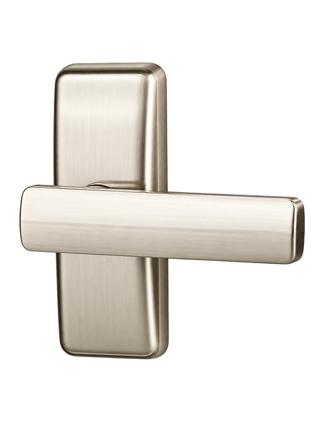 Lever handle, satin silver — TBSTDR4