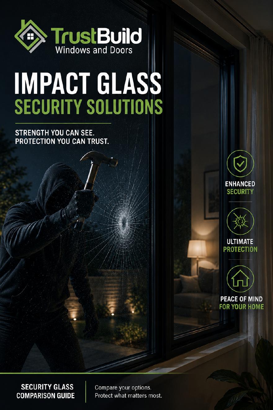 Trust Build Windows and Doors Impact Glass Security Solutions Brochure