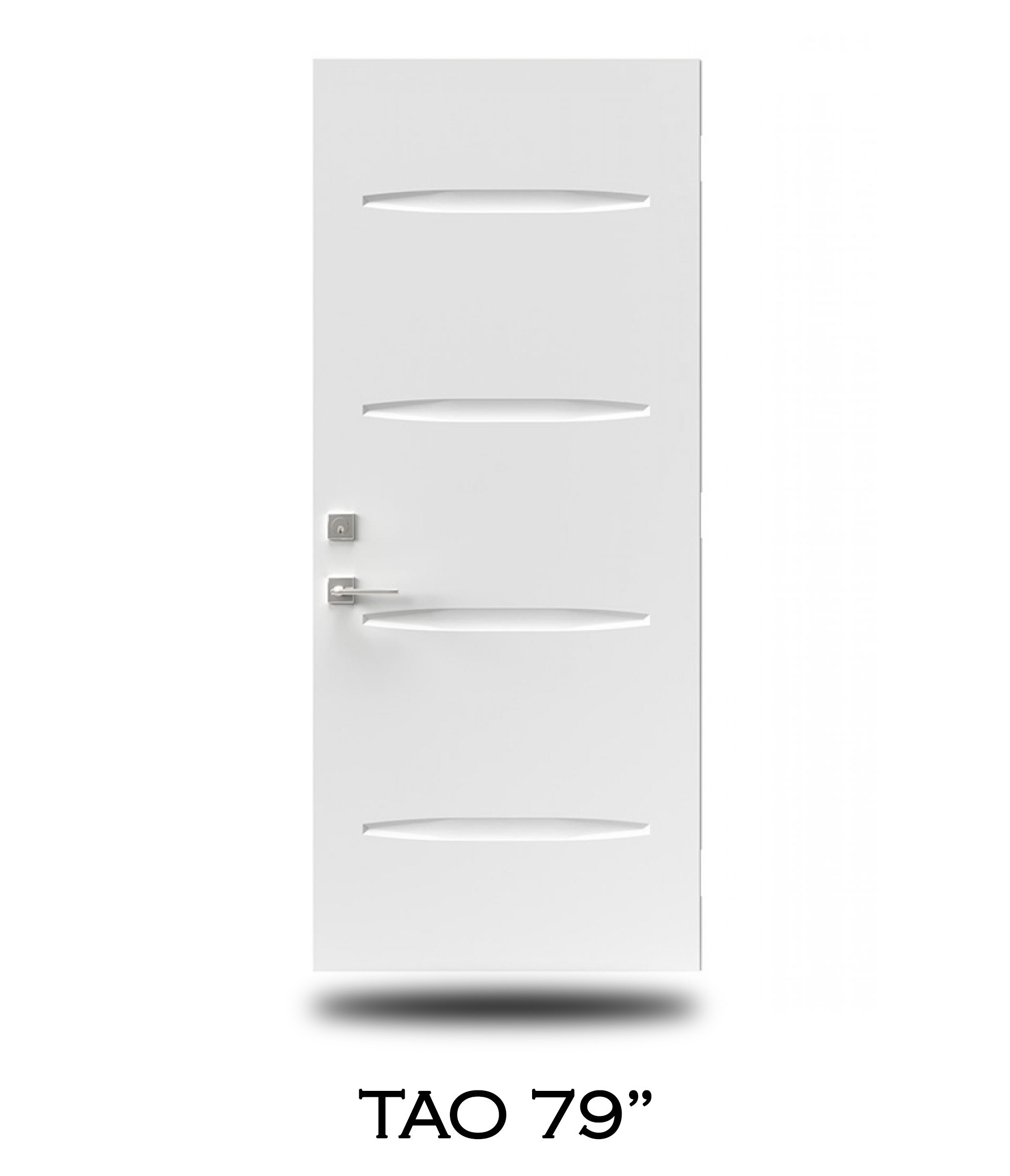 Novatech steel door slab sample 45 — available through Trust Build Ontario