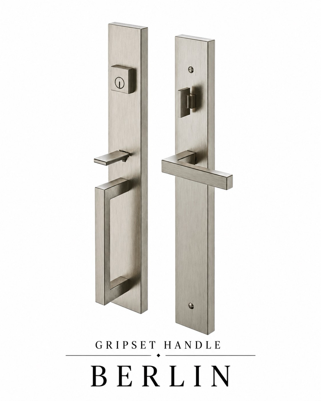 Ferco Berlin gripset in satin nickel