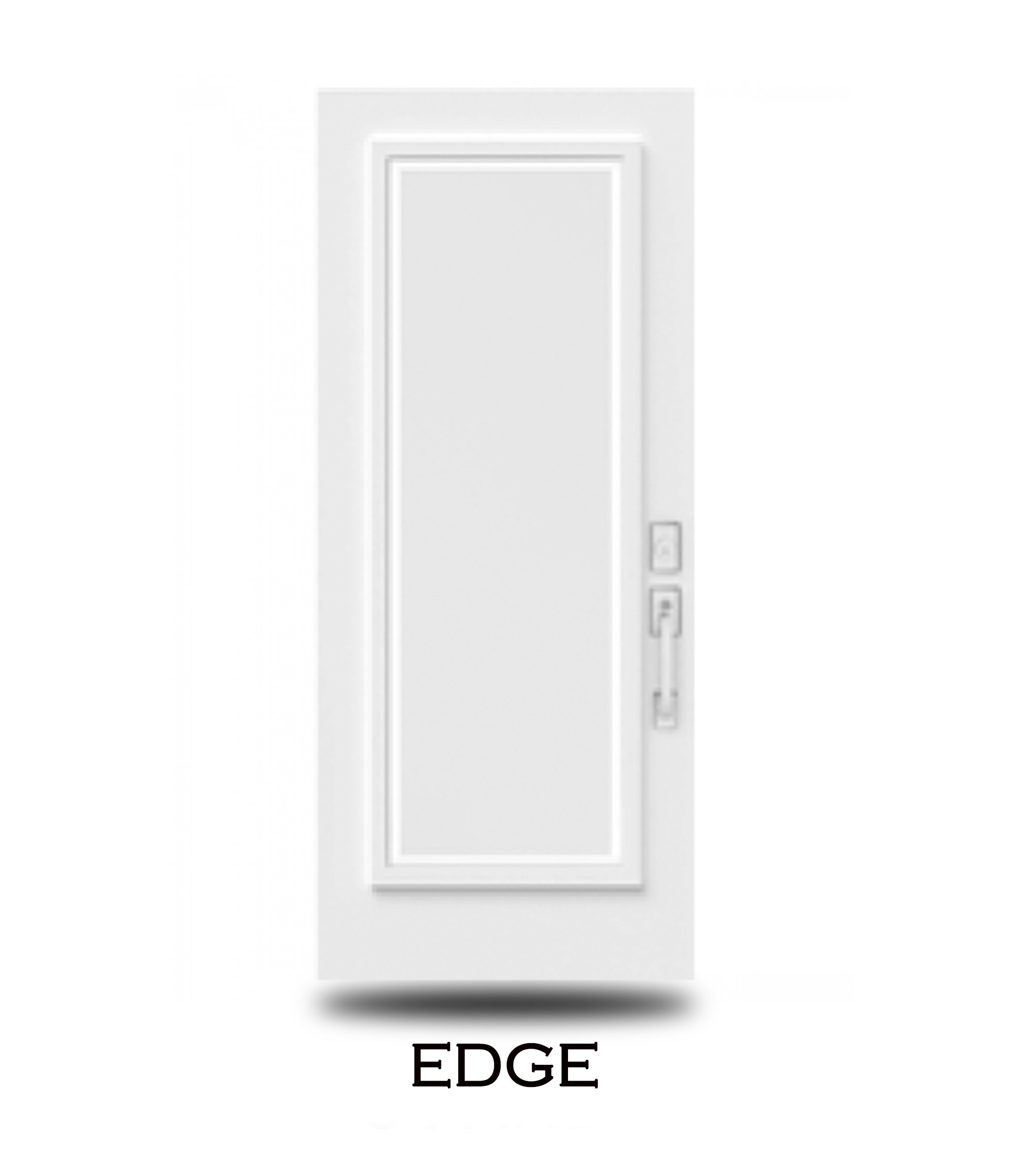 Decorative glass insert design 12 for steel entry doors — Trust Build Ontario