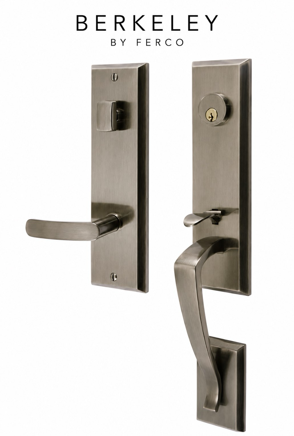 Ferco Berkeley handle set in dark bronze