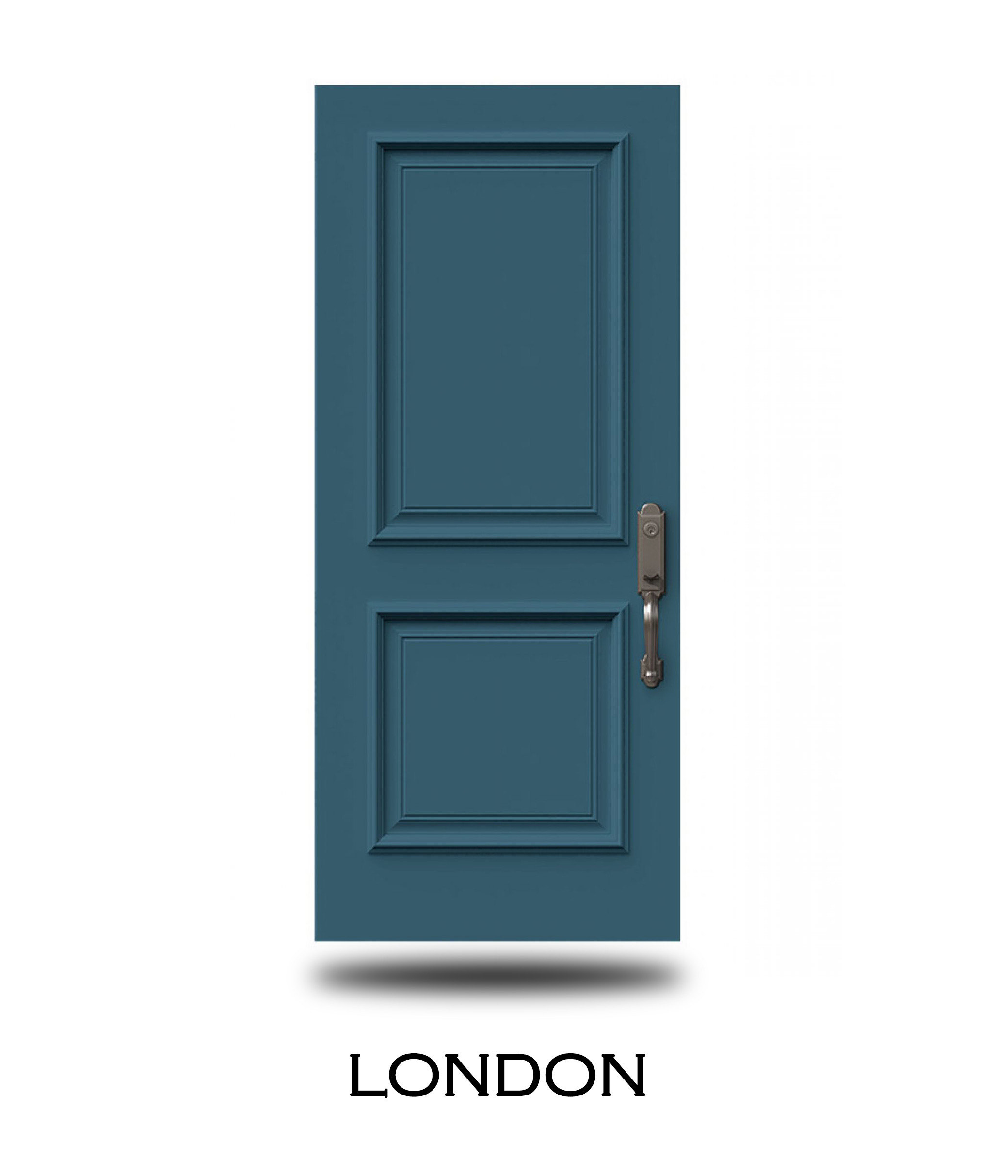 Novatech steel door slab sample 33 — available through Trust Build Ontario