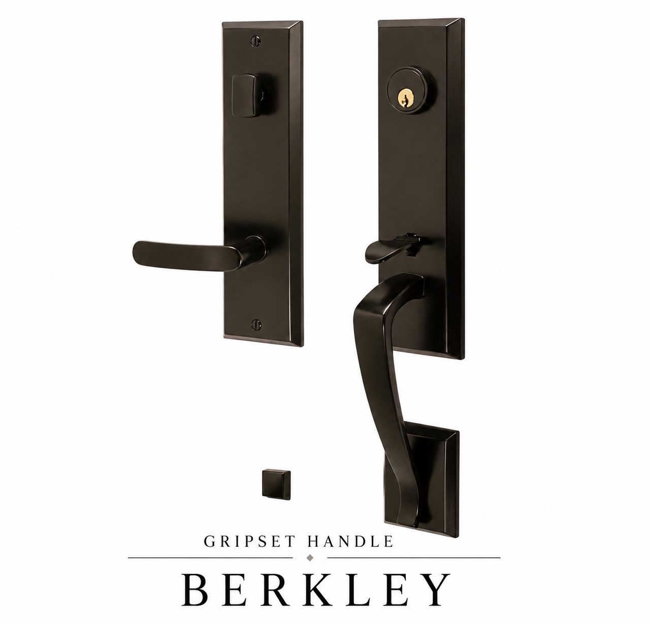 Ferco Berkley gripset handle in dark bronze