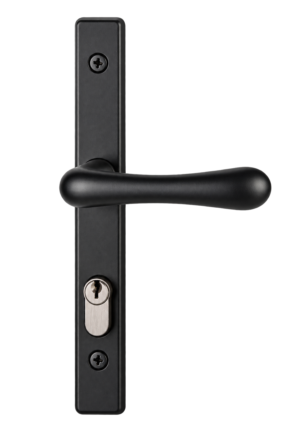 Mortise lever, matte black — TBSTDR9