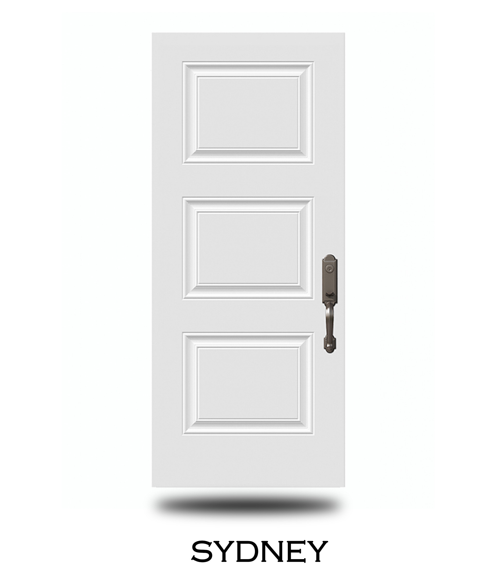 Novatech steel door slab sample 40 — available through Trust Build Ontario